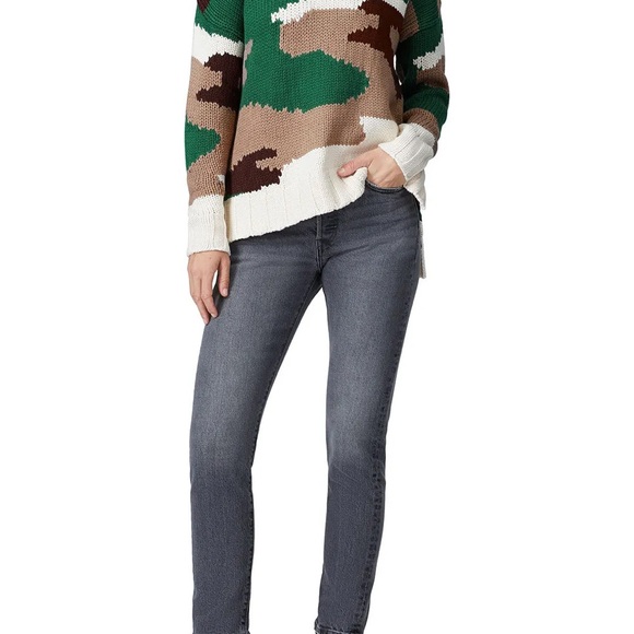 525 America Camo Chunky Knit Turtleneck Sweater - Picture 6 of 7